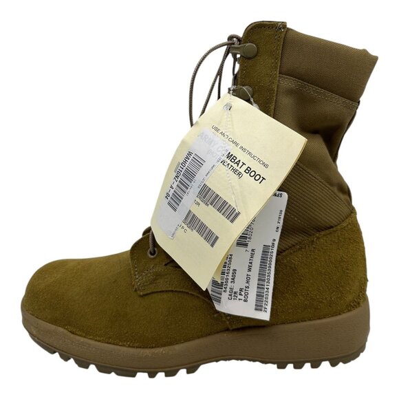 McRae Footwear Combat Boots 12R Vibram Sole Tan Military Tactical Hot Weather - Picture 5 of 15